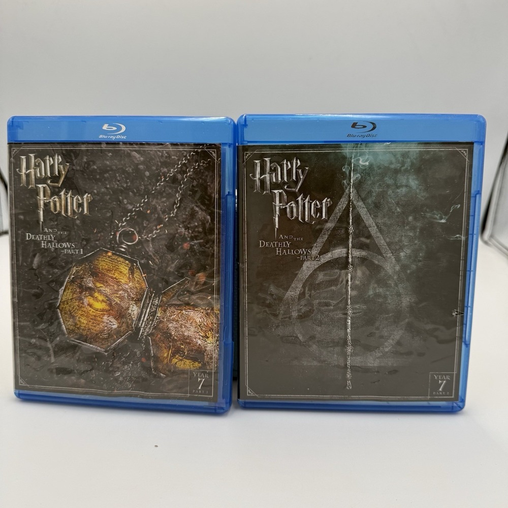 HARRY POTTER AND THE‎ DEATHLY HALLOWS PART 1 & 2- 2 DISC SPECIAL EDITION BLU-RAY